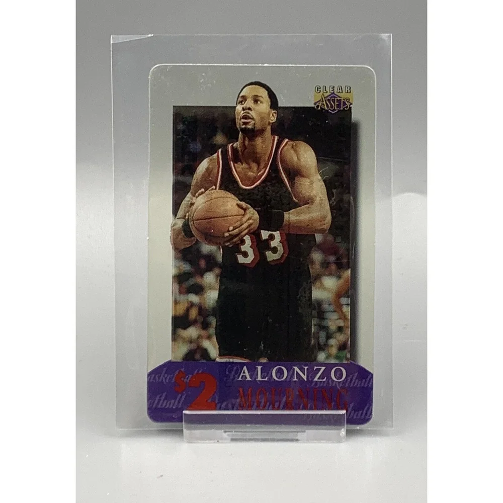 ALONZO‎ MOURNING , 1996 CLASSIC , CLEAR ASSETS $2 PHONE CARD 25 Miami Heat